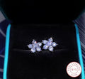 Radiant Crystal Drop Earrings - 925 Sterling